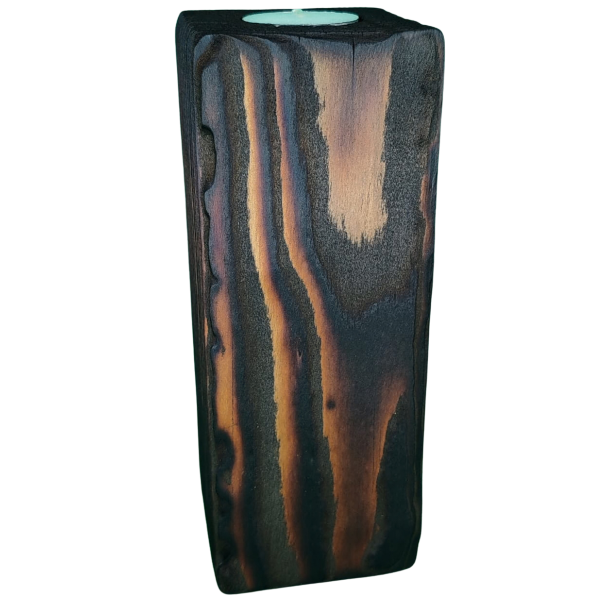 Ebony Finish Candle Stands