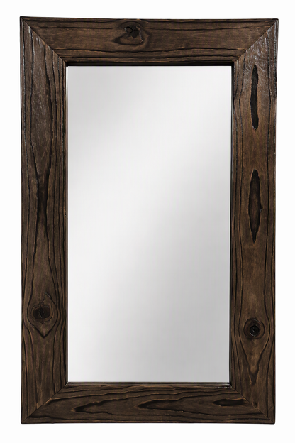 Beaufort Grey Shou Sugi Ban Mirror