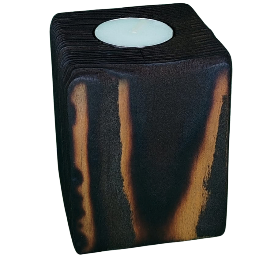 Ebony Finish Candle Stands