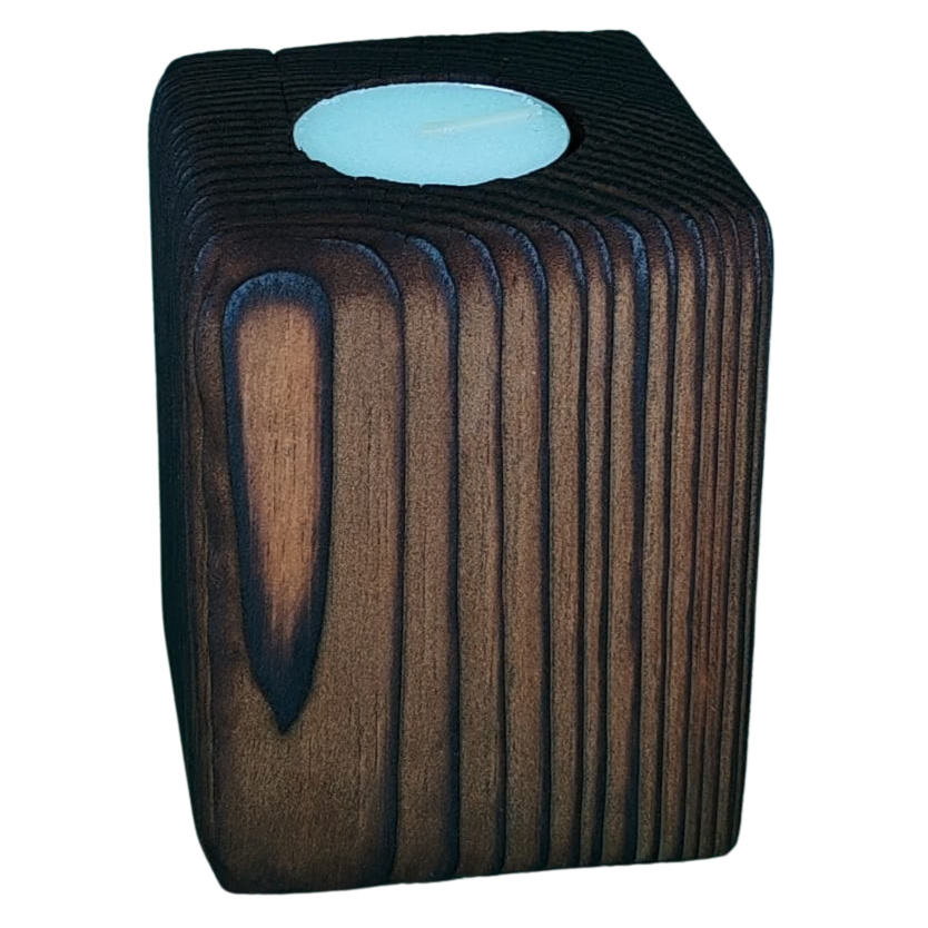 Imbuia Finish Candle Stands