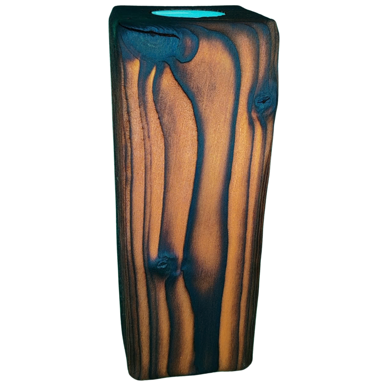 Meranti Finish Candle Stands