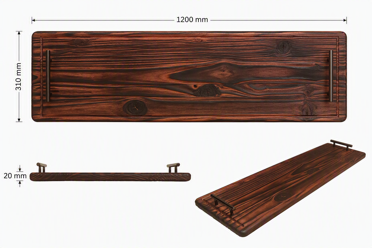 Rosewood Finish Runner Boards