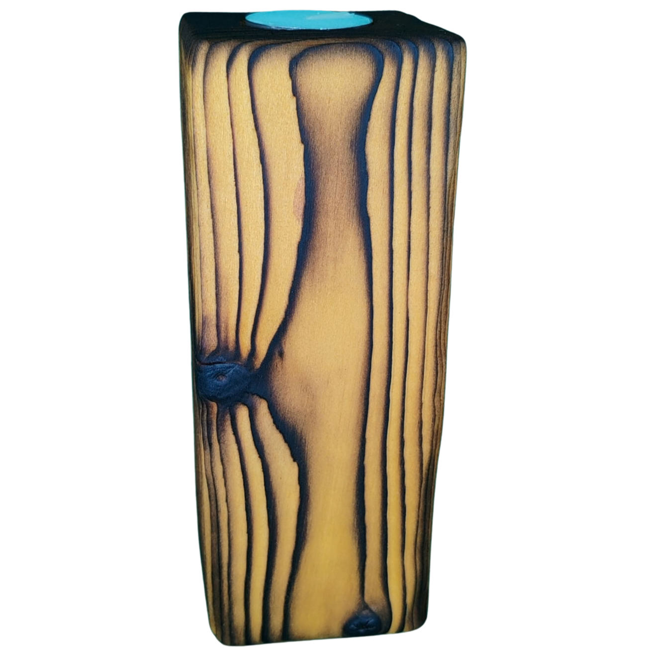 Yellowwood Finish Candle Stands